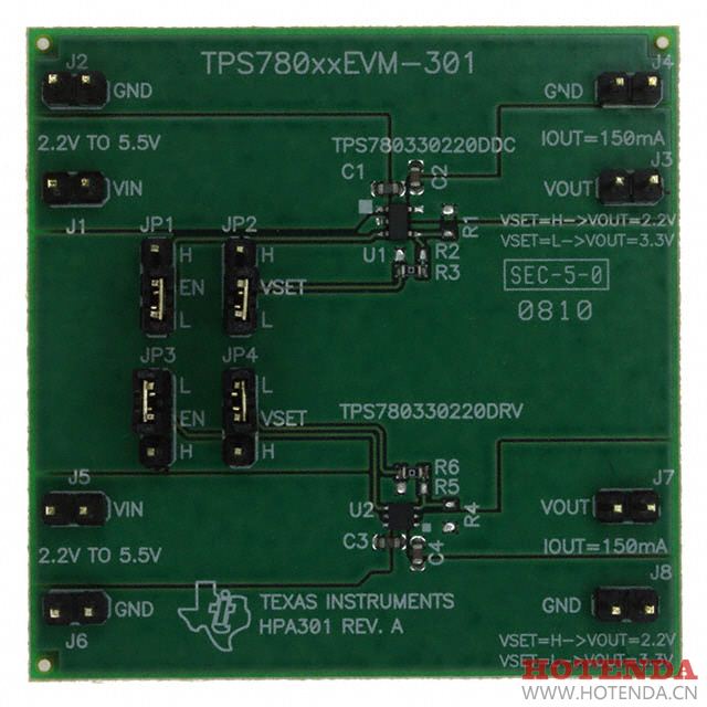 TPS780XXEVM-301
